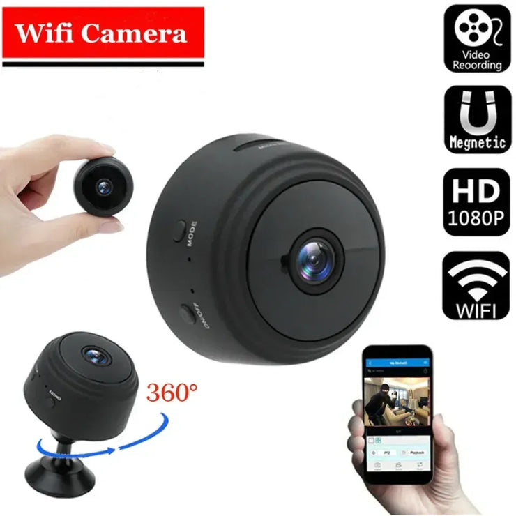 A9 Camera HD Wireless Network WIFI Home Camera 1080p Outdoor Sports Night Vision Infrared Camera