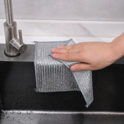 Pack of 5 pcs, Non Scratch Steel Wire Dishcloth